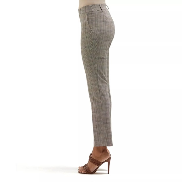 Taupe Houndstooth Pants - Picture 3 of 7
